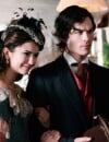 Damon et Katherine dans un épisode flashback de la saison 1