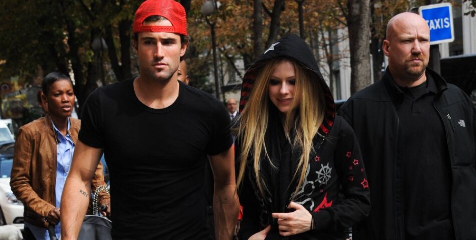 Avril et Brody à Paris en septembre 2011