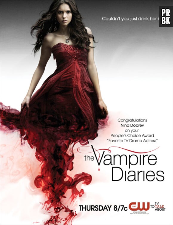 Nouveau poster de Vampire Diaries avec Nina Dobrev