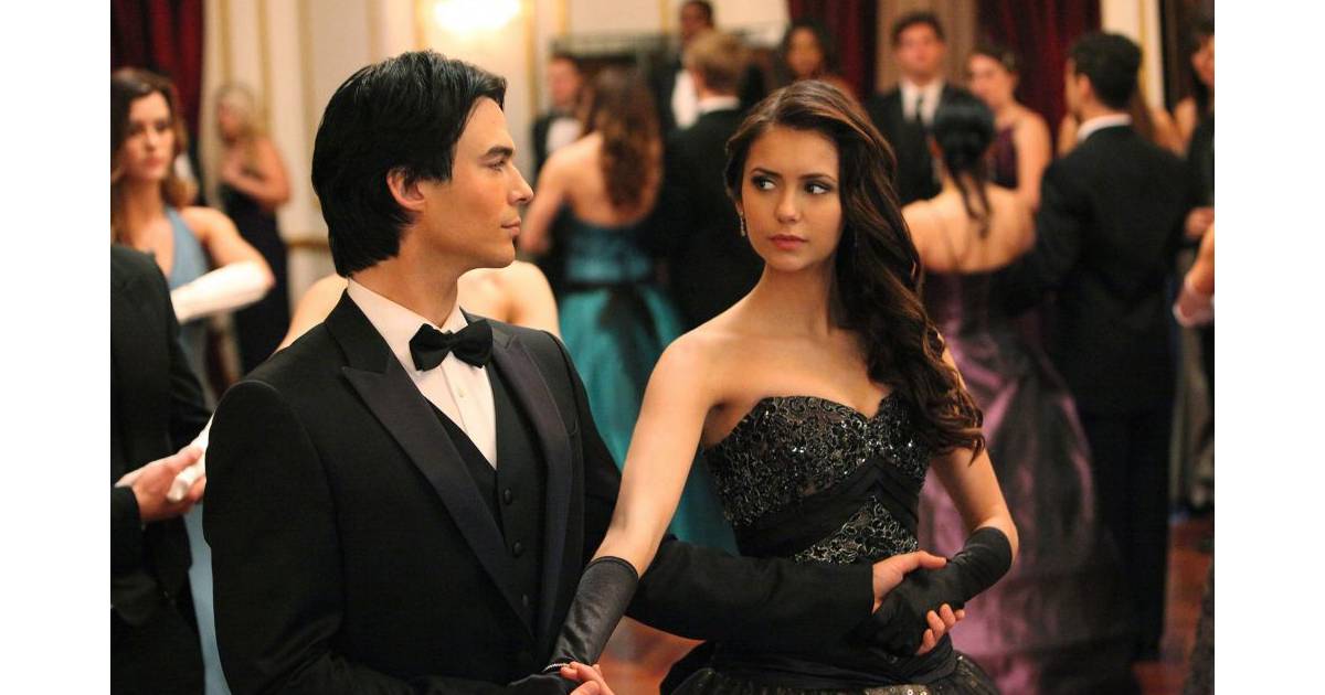 Vampire Diaries saison 3 Damon et Elena sur la piste de danse Purebreak Vampire Diaries saison 3 Damon et Elena sur la piste de danse Purebreak