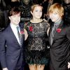Daniel Radcliffe, Emma Watson et Rupert Grint