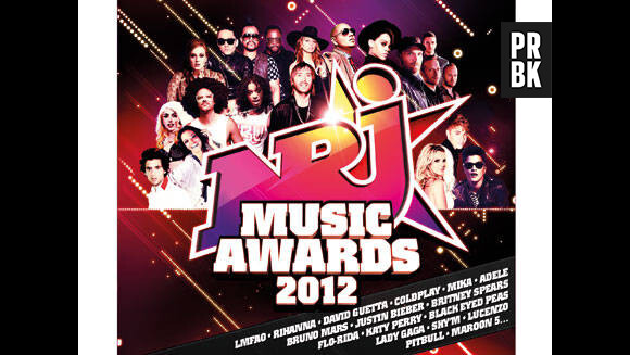 NRJ Music Awards 2012 : la pochette de l'album