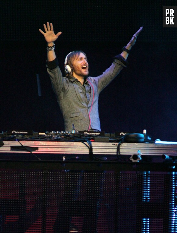 David Guetta aux platines
