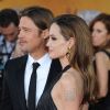 Brad Pitt et Angelina Jolie aux Screen Actors Guild Awards 2012
