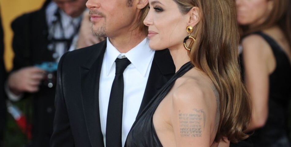Brad Pitt et Angelina Jolie aux Screen Actors Guild Awards 2012
      