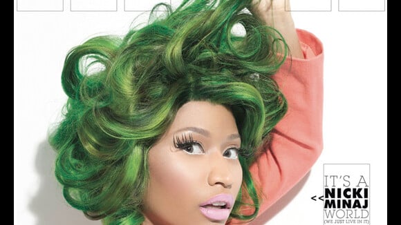 Nicki Minaj : nouveau look délirant avec cheveux verts en choucroute (PHOTO)
