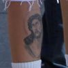 Le dernier tatouage de Justin, le visage de Jésus !
