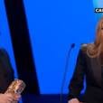 Mathilde Seigner et son fail aux César 2012
