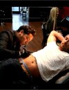 Papa Bieber se fait tatouer un "JB" sur la hanche