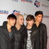 The Wanted sur le tapis rouge