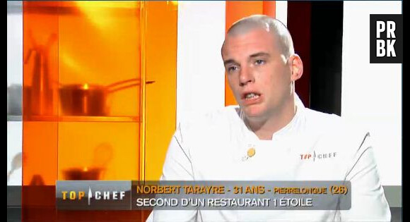 Top Chef : Norbert chauve