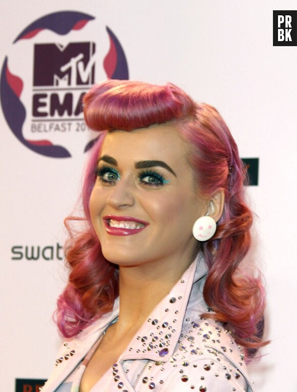 Katy Perry aime changer de couleur de cheveux