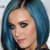 Katy Perry super jolie avec ses cheveux bleus