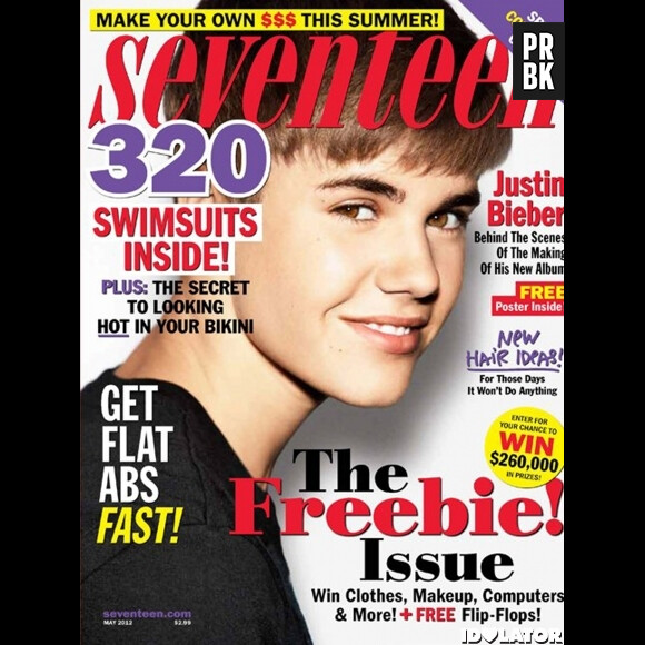 Justin Bieber se confie dans Seventeen