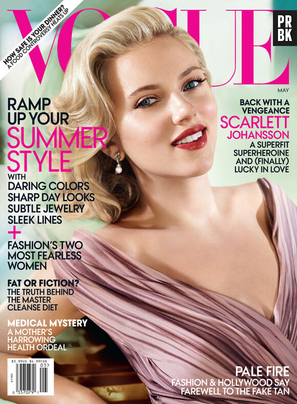 Scarlett Johansson en couv de Vogue : Sexy et rétro