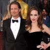 Brad Pitt et Angelina Jolie aux Oscars
