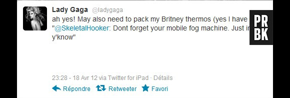 Lady Gaga nouvelle BFF de Britney Spears