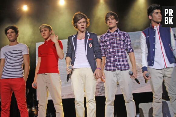 Les One Direction assurent sur scène