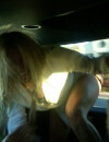 Kesha en train d'uriner dans une voiture ?