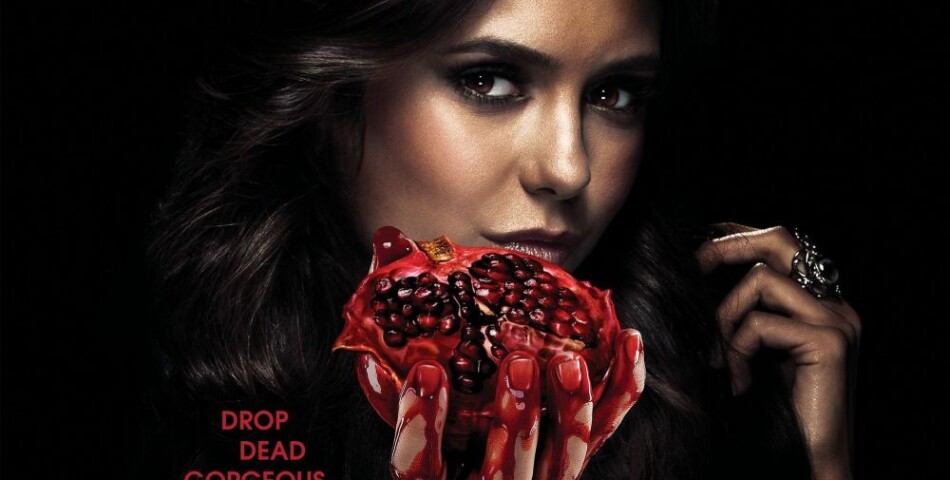 Elena sanglante pour la saison 3 de Vampire Diaries