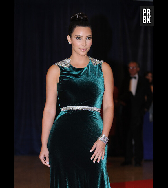 Kim Kardashian sur son 31 pour le White House Correspondant Dinner