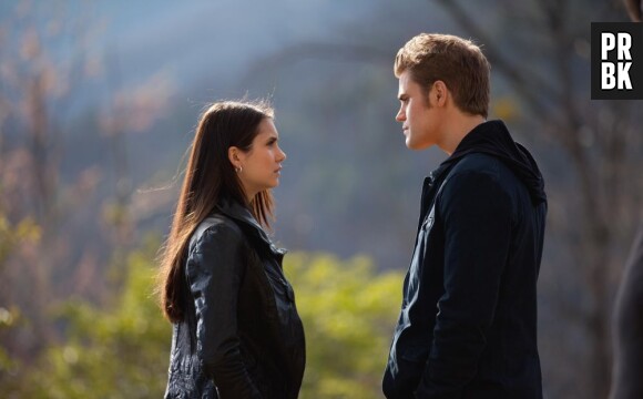 Elena et Stefan à la fin de la saison 2