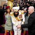 Sacha Baron Cohen lors des Oscars 2012
