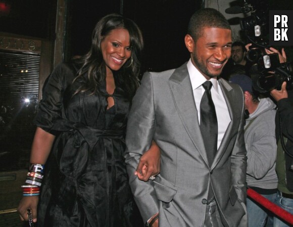 Usher soutient son ex Tameka Foster