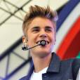 Justin Bieber totu sourire devant ses fans !