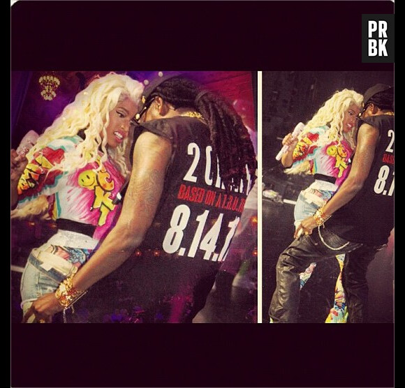 Sur scène, le duo 2 Chainz - Nicki Minaj s'annonce explosif !