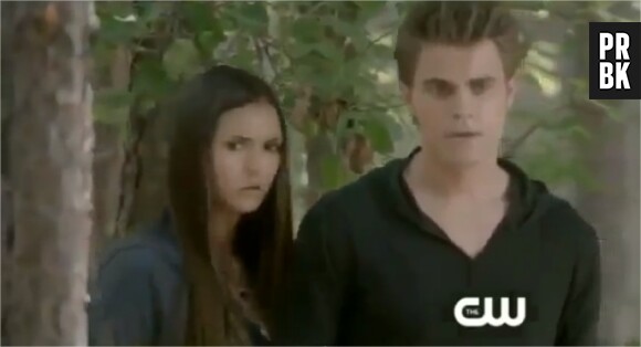 Elena et Stefan partent à la chasse dans l'épisode 2 de la saison 4 de Vampire Diaries