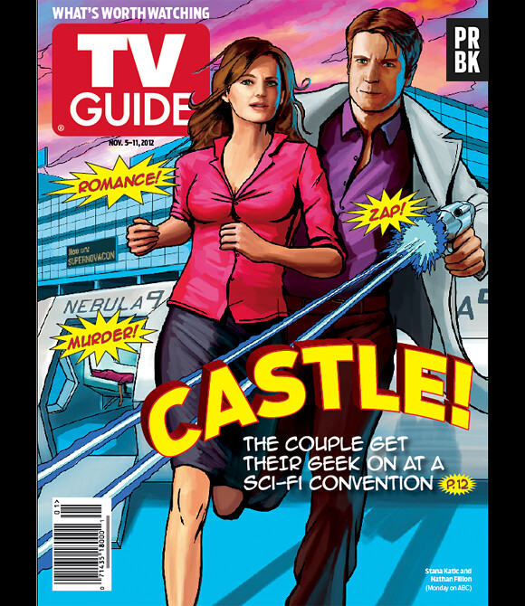 Castle fait la une de TV Guide pour l'épisode 6 de la saison 5 !