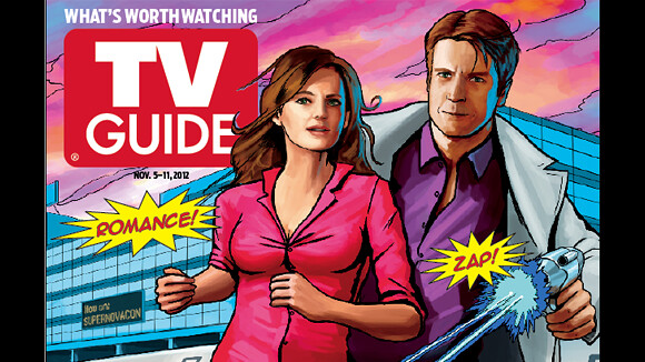 Castle saison 5 : Rick et Kate en comics pour TV Guide ! (PHOTO)