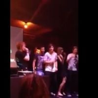 Harry Styles et Ed Sheeran complètement bourrés à une soirée karaoké ? (VIDEO)
