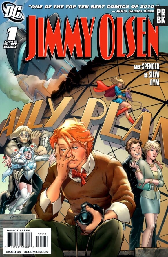 Jimmy Olsen est parfois le héros de comics