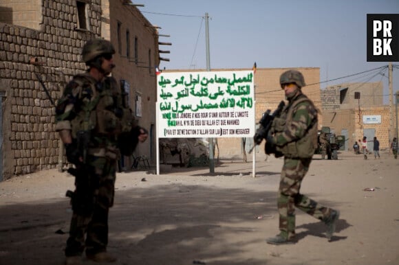 Les troupes françaises sont au Mali depuis presqu'un mois.