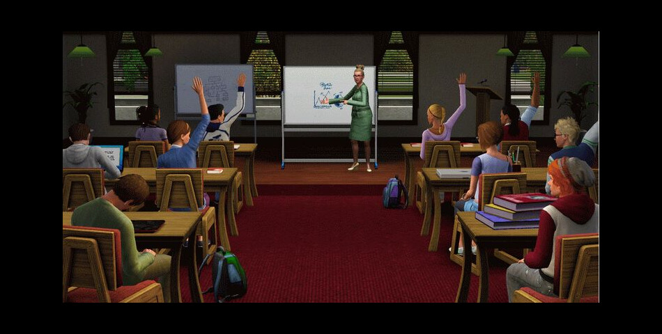 Les Sims 3 University : ambiance campus à l&#039;américaine