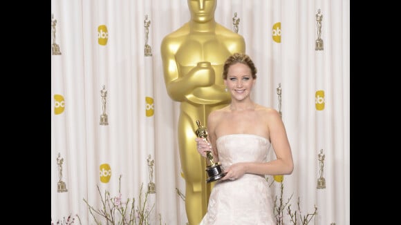 Jennifer Lawrence : Oscar 2013 du plus beau doigt d'honneur