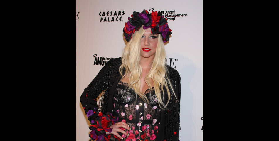 Kesha comme une fleur à Las Vegas