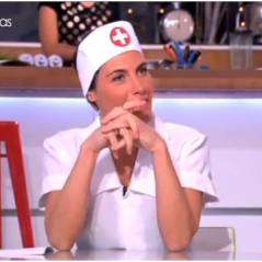 Alessandra Sublet : infirmière sexy dans C à vous, merci Michel Cymes !