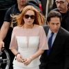 Lindsay Lohan et son avocat arrivent au tribunal de Los Angeles le 18 mars 2013