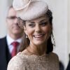 Kate Middleton a toujours le sourire aux lèvres