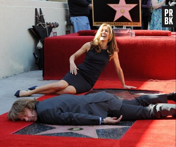 William H Macy et sa femme, l'actrice Felicity Huffman