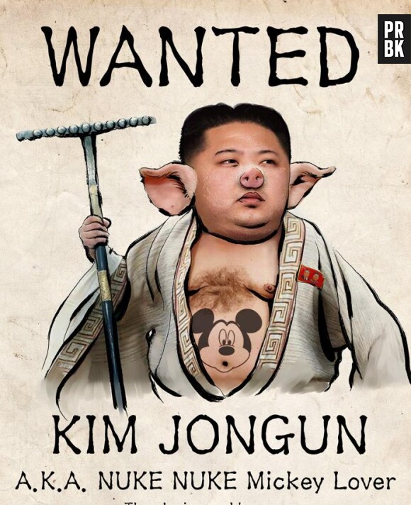 Anonymous se moque de Kim Jong-un