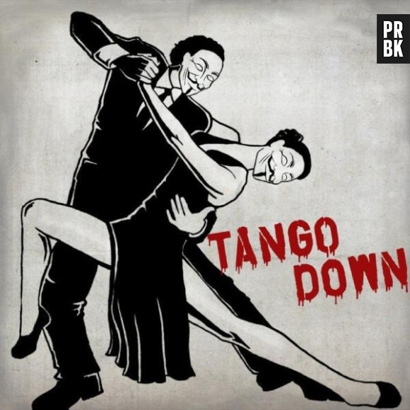 Une nouvelle photo de profil Twitter pour le régime nord-coréen : deux anonymous dansant le tango