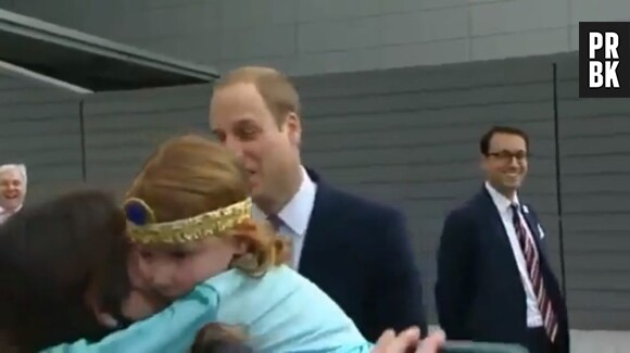 Le Prince William a fait peur à cette petite princesse