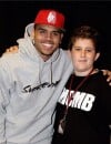 Chris Brown pose avec Nate Doggs Schwartz