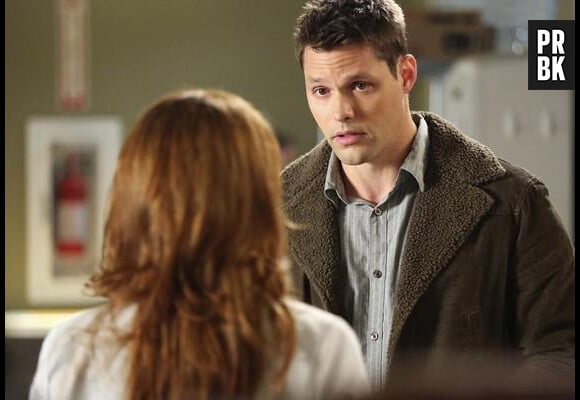 Matthew face à April dans Grey's Anatomy