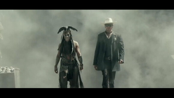 The Lone Ranger : Johnny Depp fait le show dans une bande-annonce épique