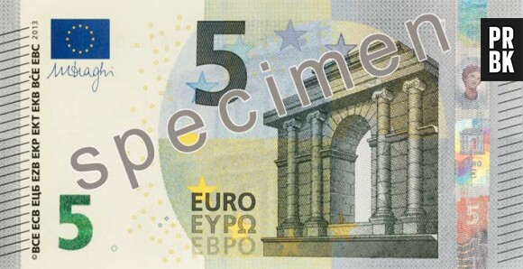 Le nouveau billet de 5 euros bientôt mis en circulation